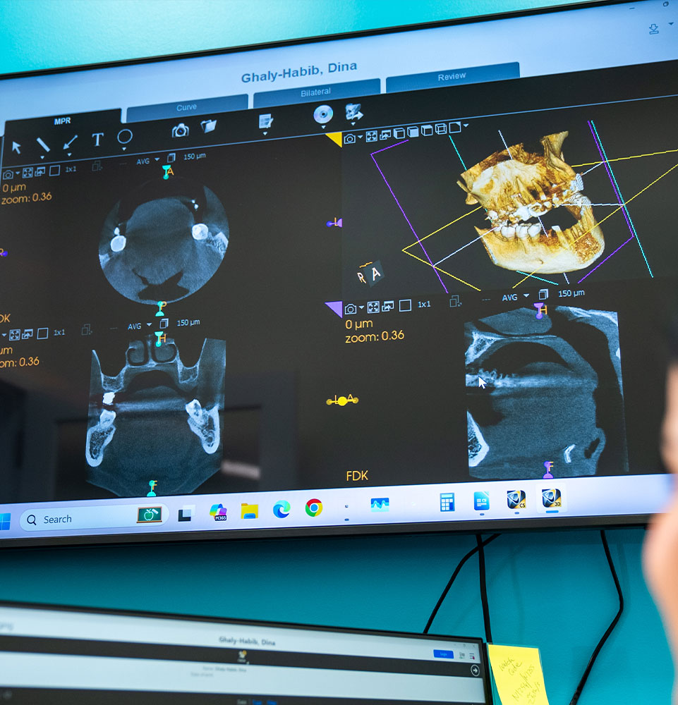 Dentist smiling with LAPIP info