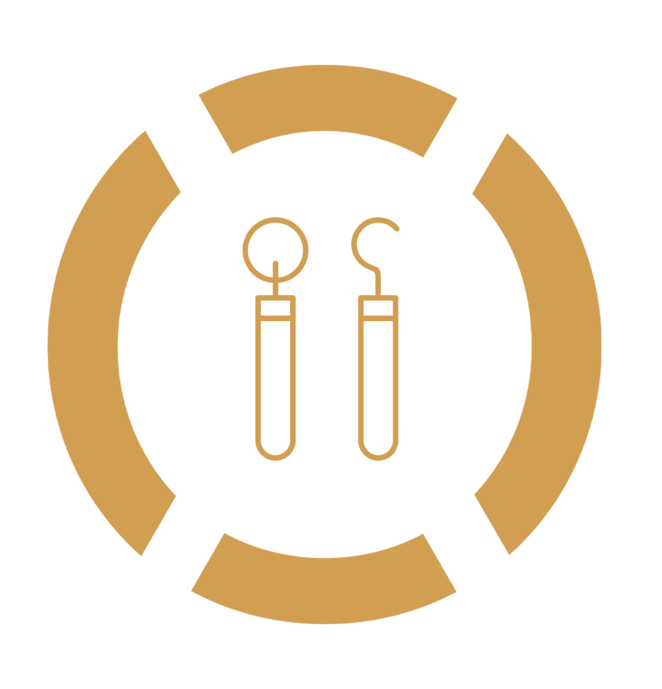 dental procedure tools icon
